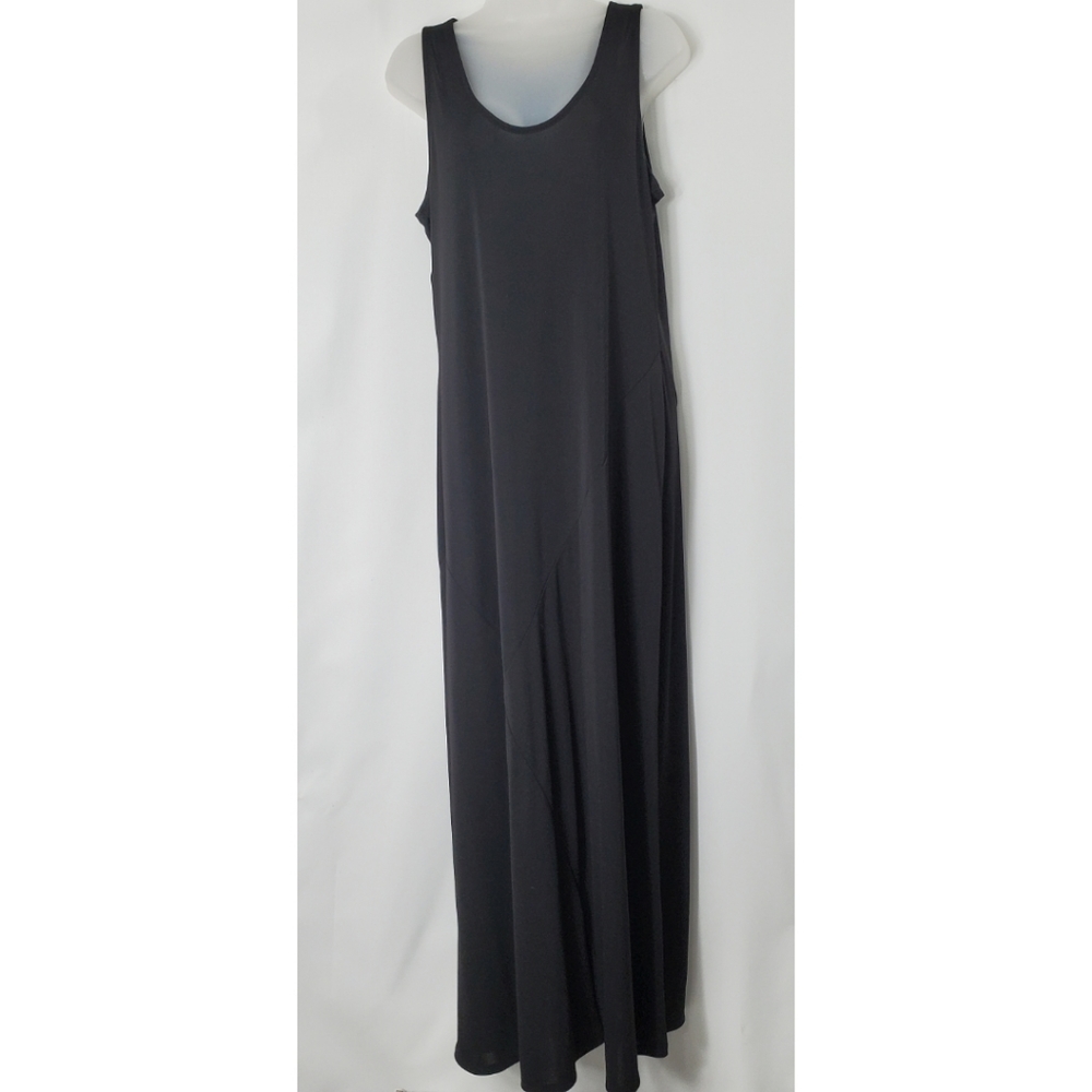Elizabeth And James Black Tank Maxi Dress